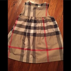 Burberry dress size 2T